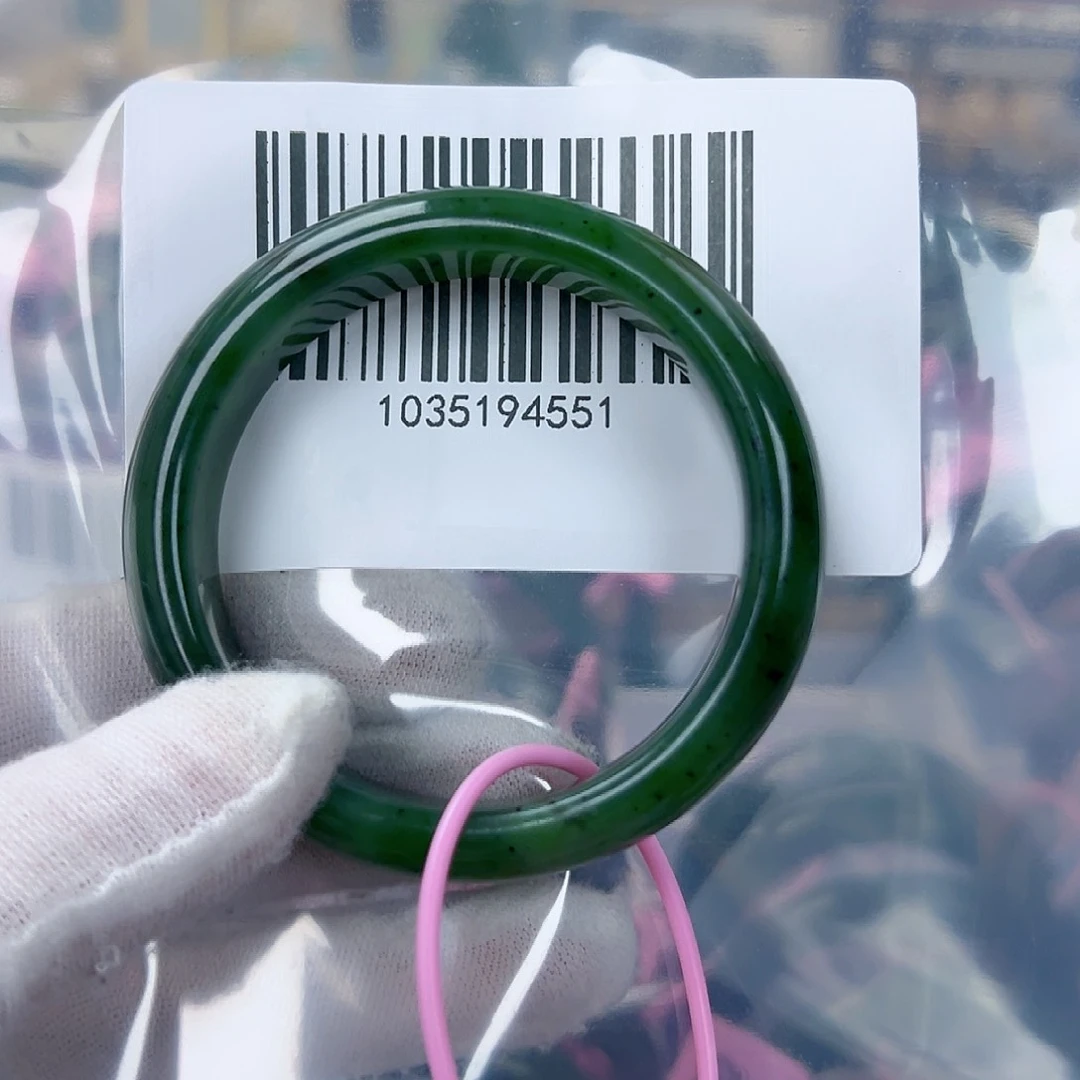 和田玉（碧玉）手镯未镶嵌51