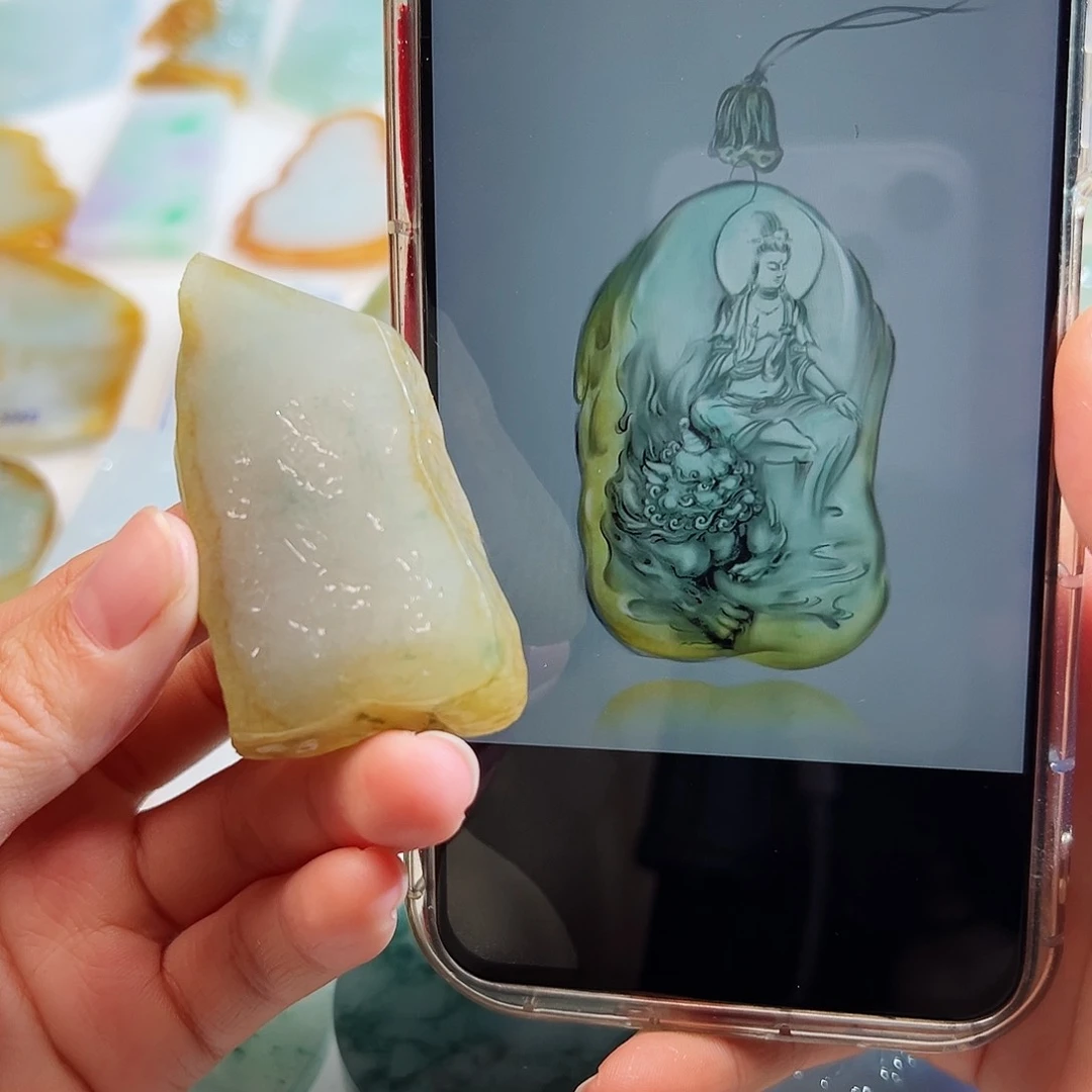 定制翡翠未镶嵌翡翠