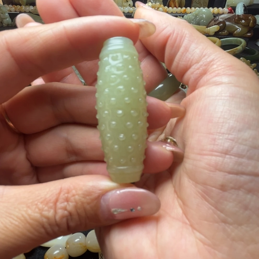 和田玉未镶嵌吊坠(不含链)