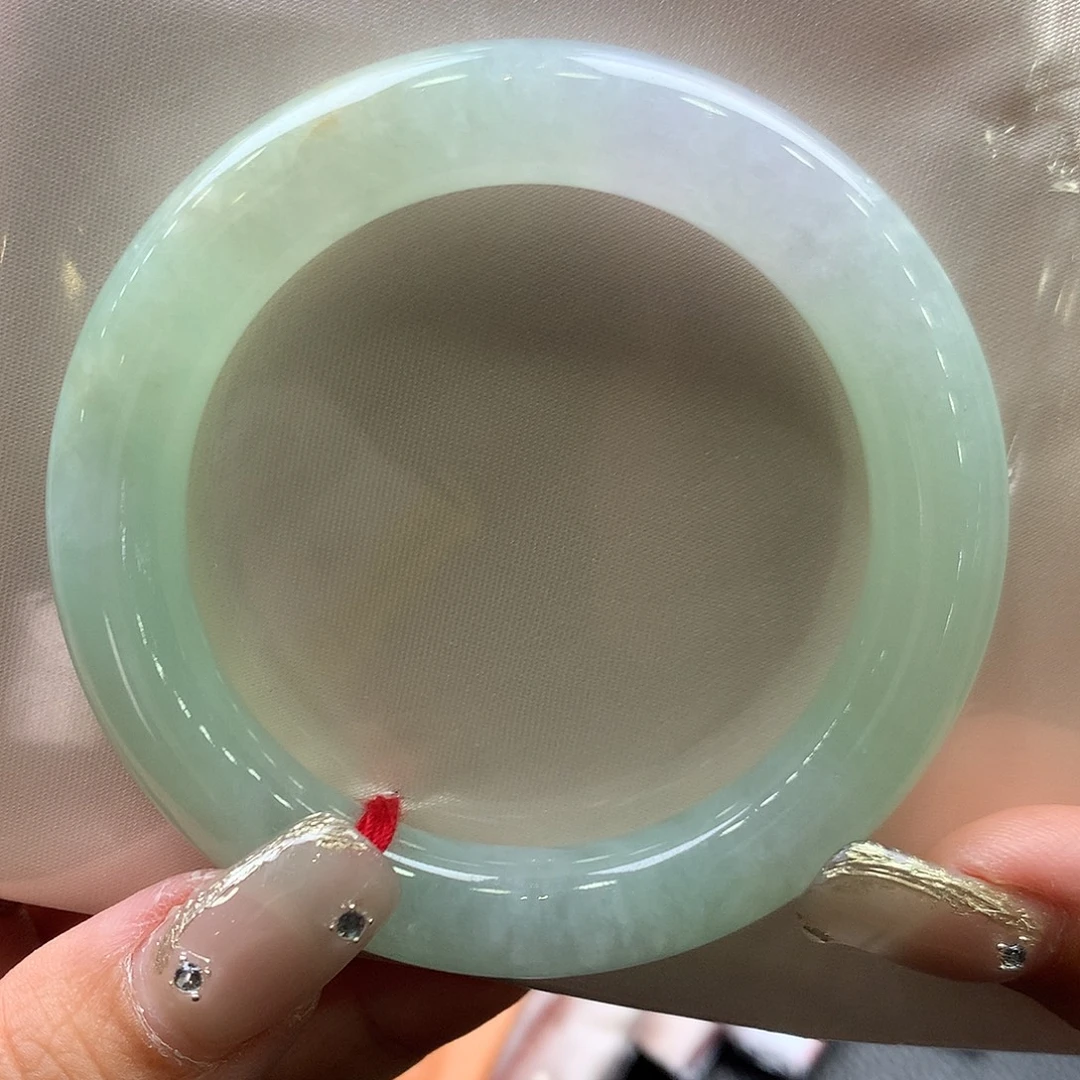 未镶嵌手镯翡翠52圆条