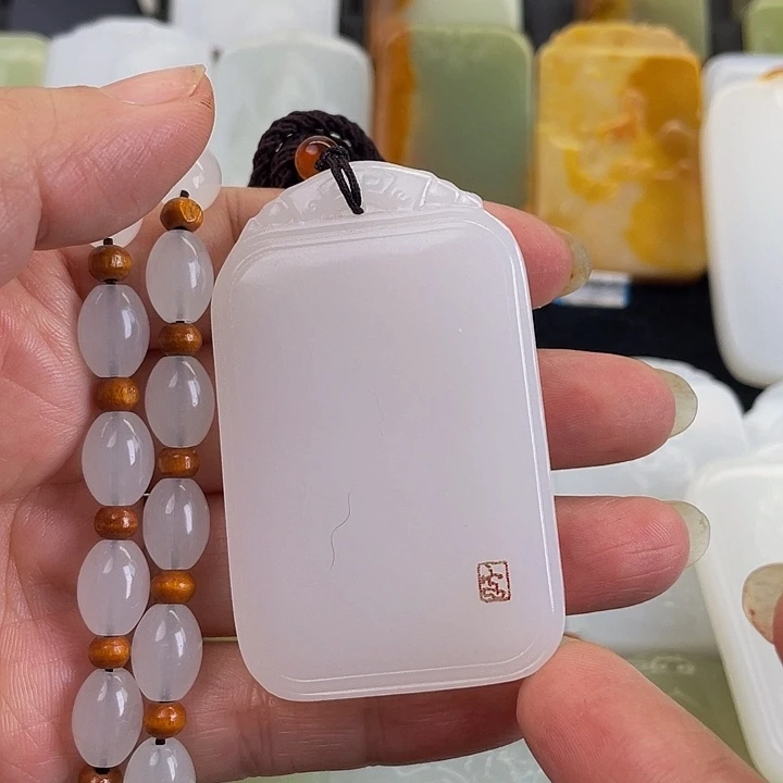 石材吊坠时尚休闲小清新