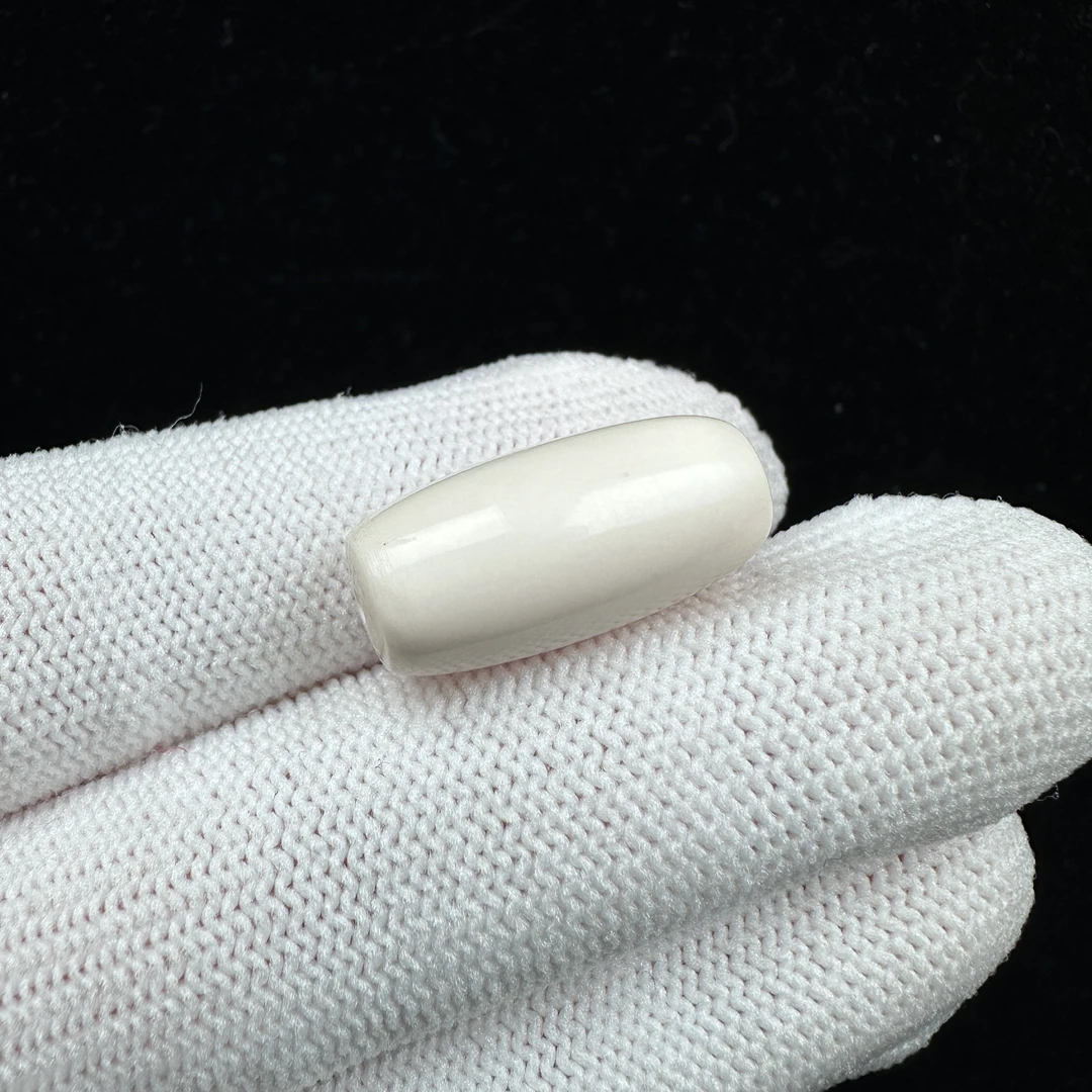 A3536天然猛犸牙 长桶珠 10*21mm支持鉴定 假一罚四