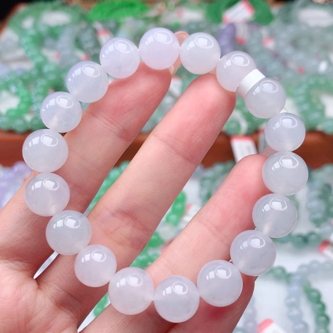 翡翠手链未镶嵌翡翠10.6mm