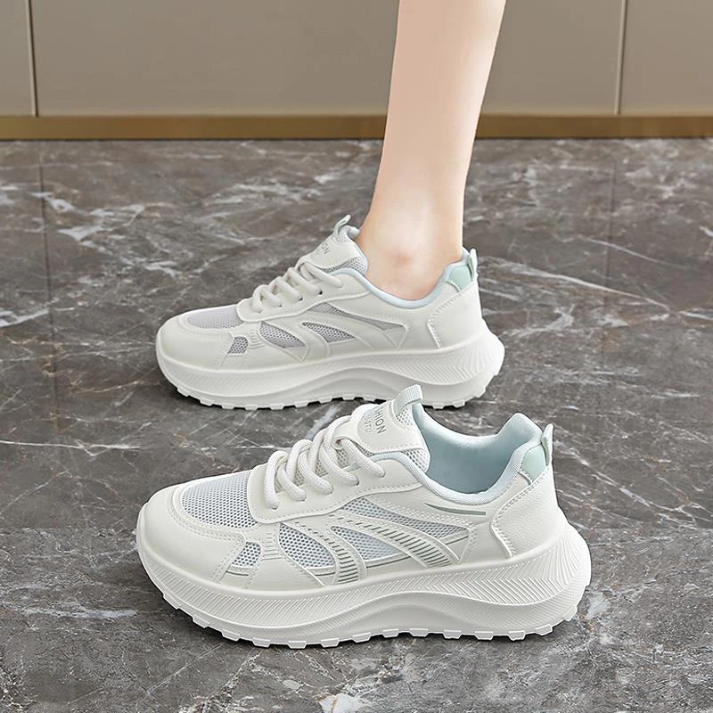 秋季感阿甘运动鞋女春夏2025新款 火软底跑步鞋时尚轻便休闲鞋子