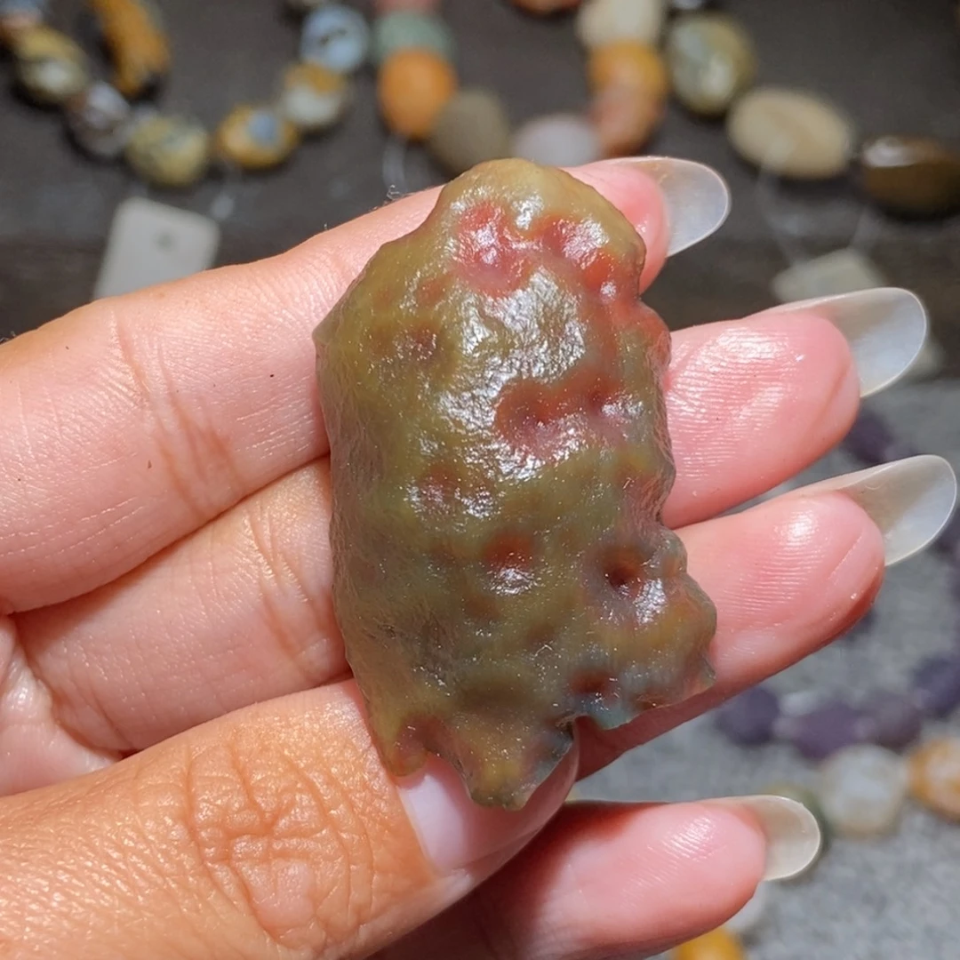 未镶嵌玛瑙/玉髓珠宝半成品