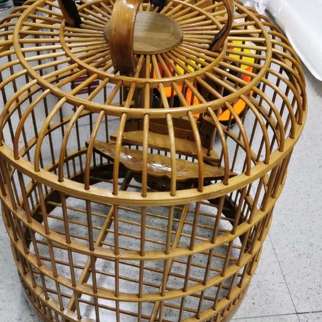 家用大号鹦鹉玄凤珍珠八哥画眉专用带防溅洒罩鸟笼子