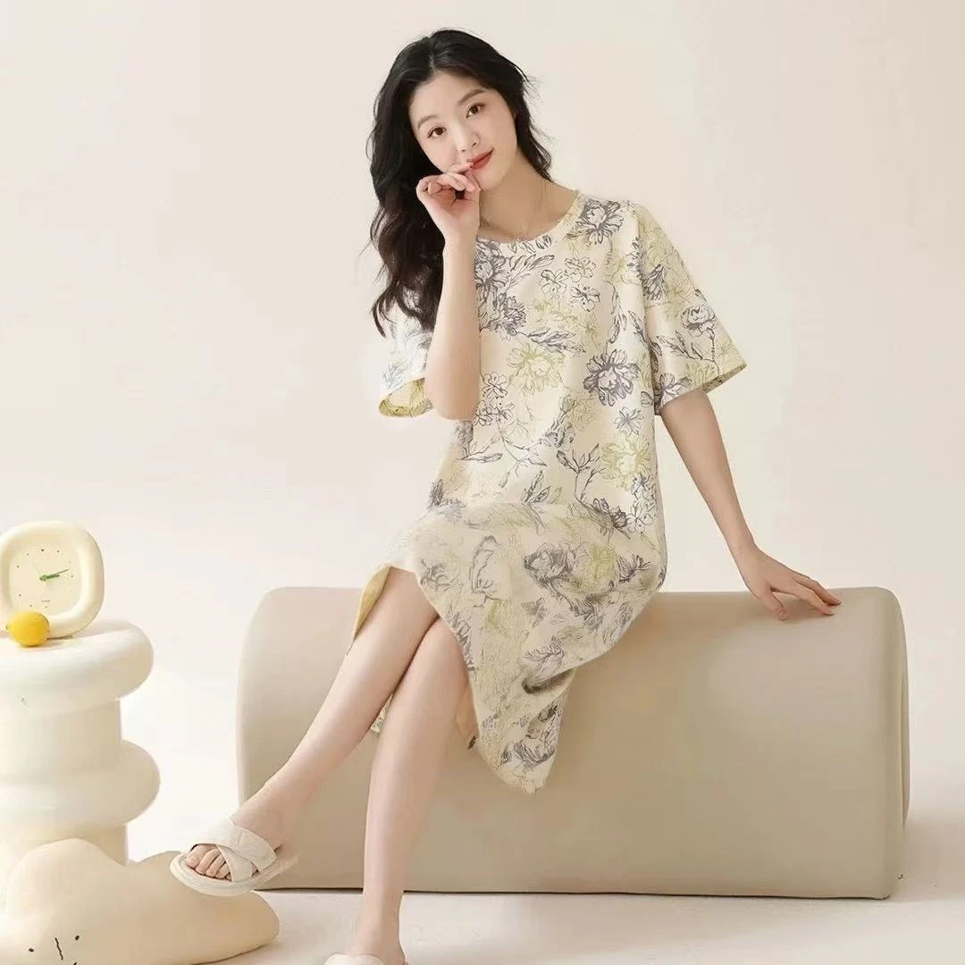 春桃网纱胸扣蕾丝吊带套装钢圈聚拢唯美浪漫轻奢修身家居服1166