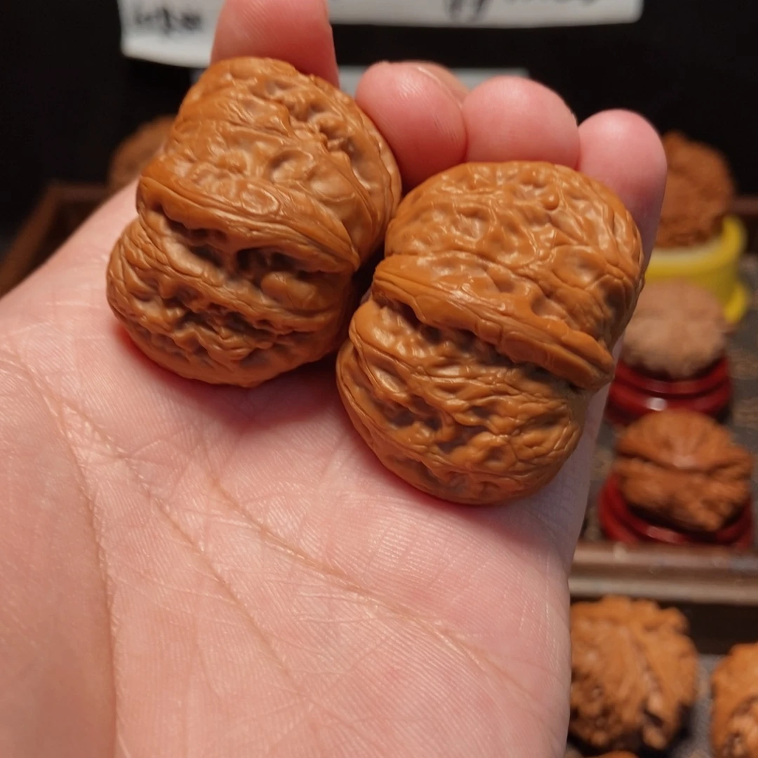 吊坠文玩核桃元宝42尺665