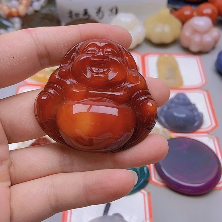 【闪购商品】未镶嵌玛瑙/玉髓珠宝半成品玲*