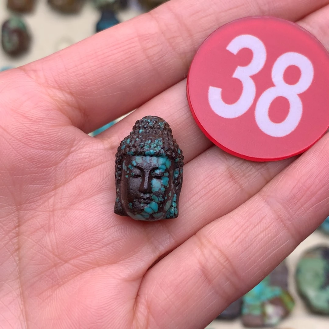 绿松石未镶嵌配饰