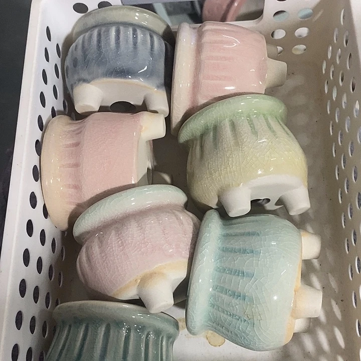 红陶【满10米包邮默认微瑕疵】6个浮力