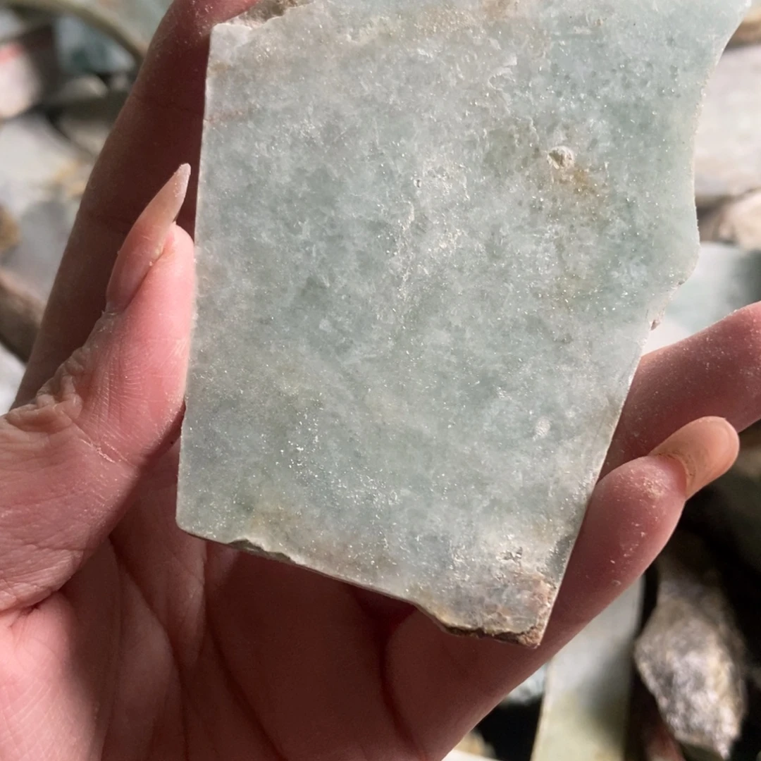 翡翠未镶嵌挂件天然翡翠