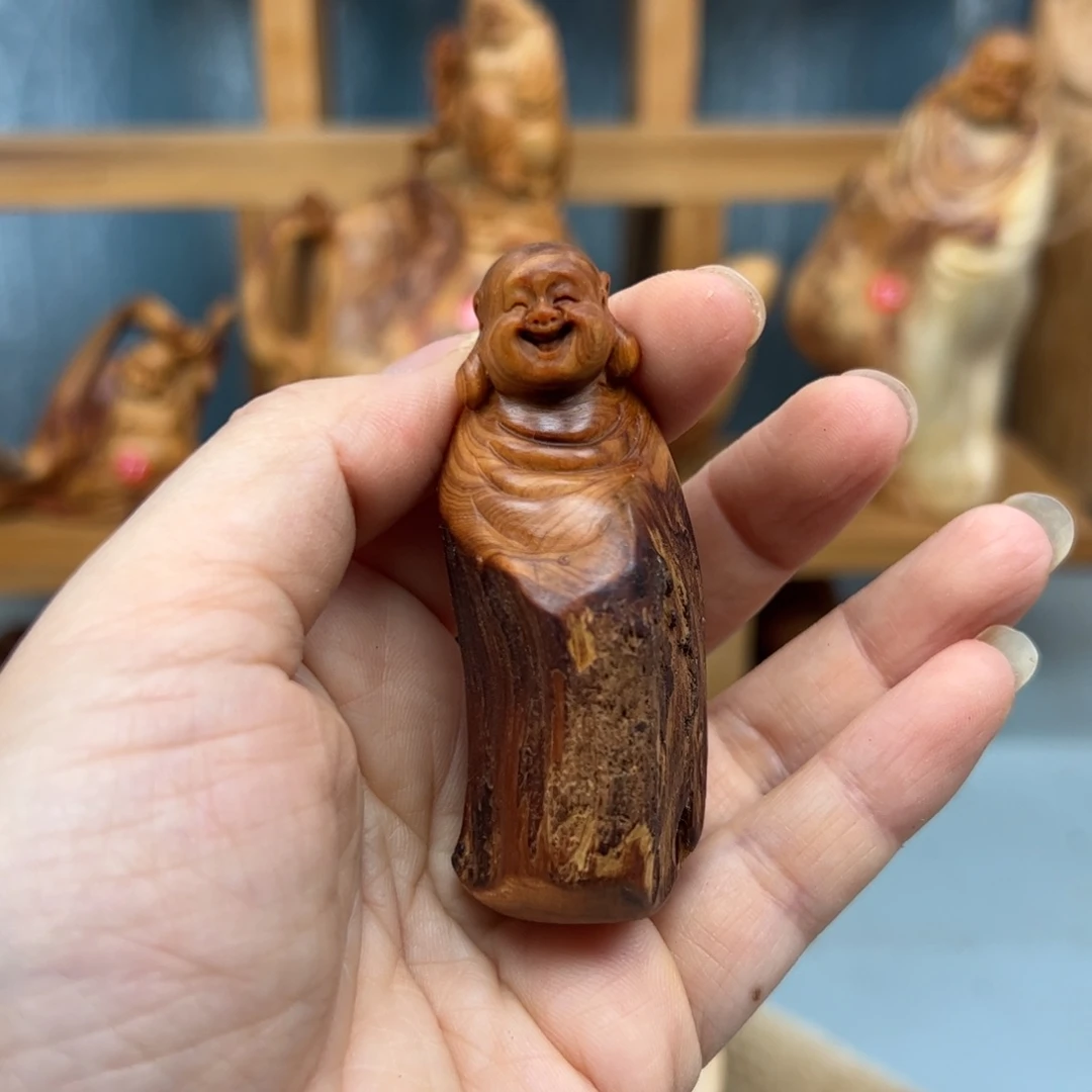 柏木崖柏木摆件手把件