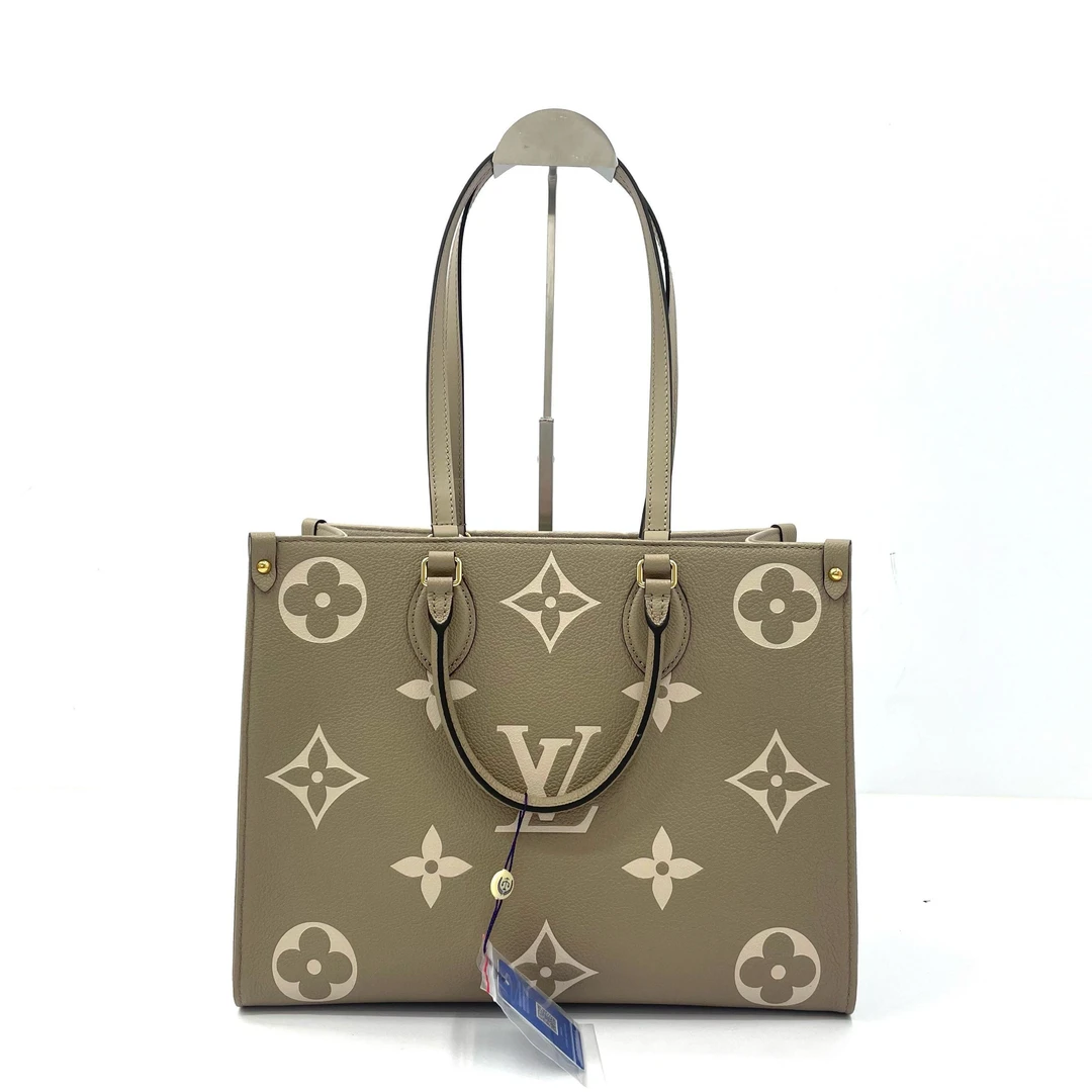未使用 LV 路易威登 Onthego 中号 托特包购物袋手提单肩包