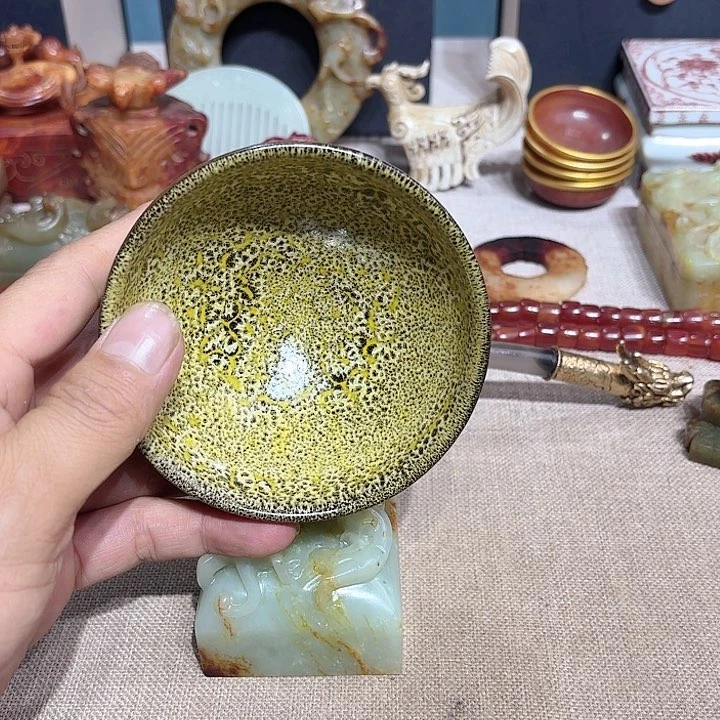 茶盏吕****货摆件等摆件摆件等