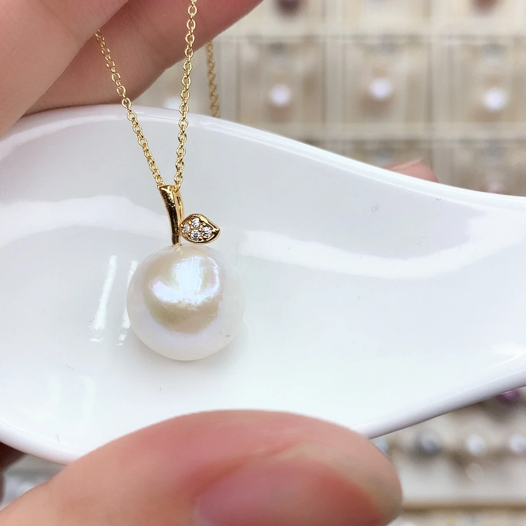 淡水珍珠颈饰合金