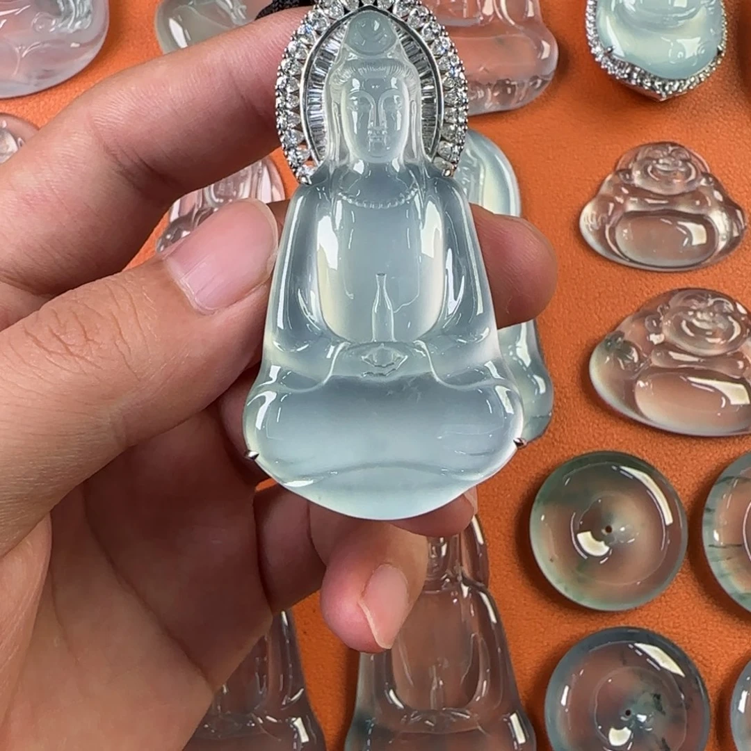 定制翡翠未镶嵌天然
