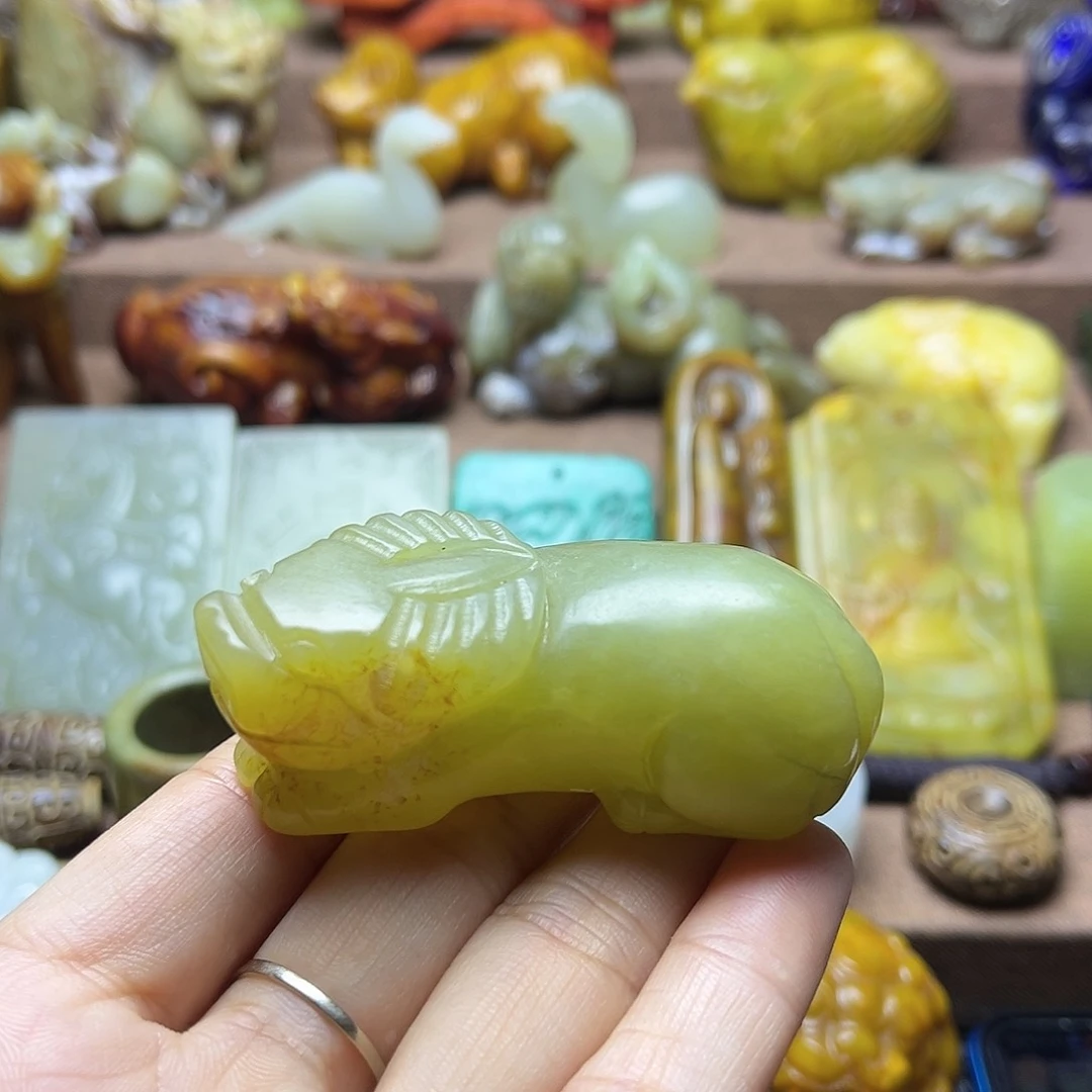 白玉菩提吊坠25。。