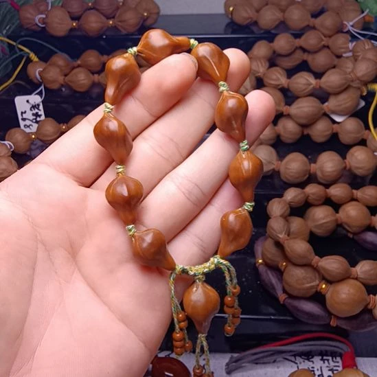 橄榄核手串/手链橄榄核三花铁核异形手串1.4
