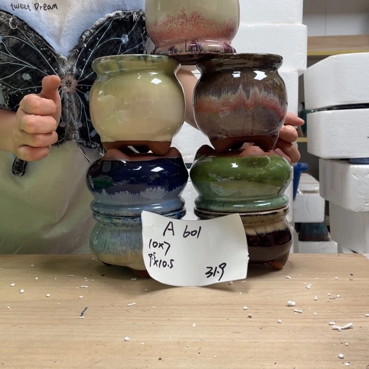 粗陶多肉花盆瑕疵601