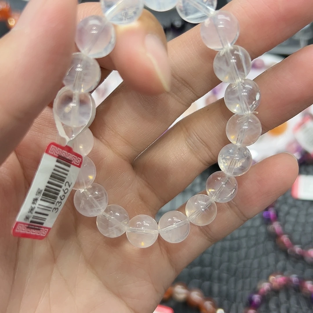 未镶嵌手链水晶好看