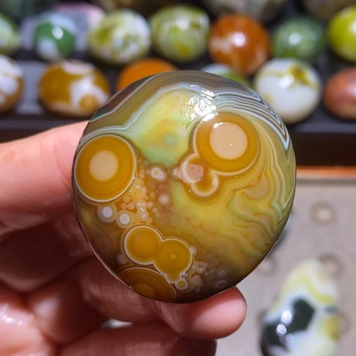 未镶嵌玛瑙/玉髓珠宝半成品29