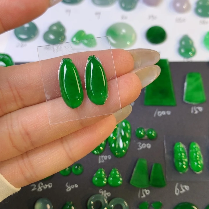 翡翠散珠18.15/7.66/3.16翡翠翡翠翡翠