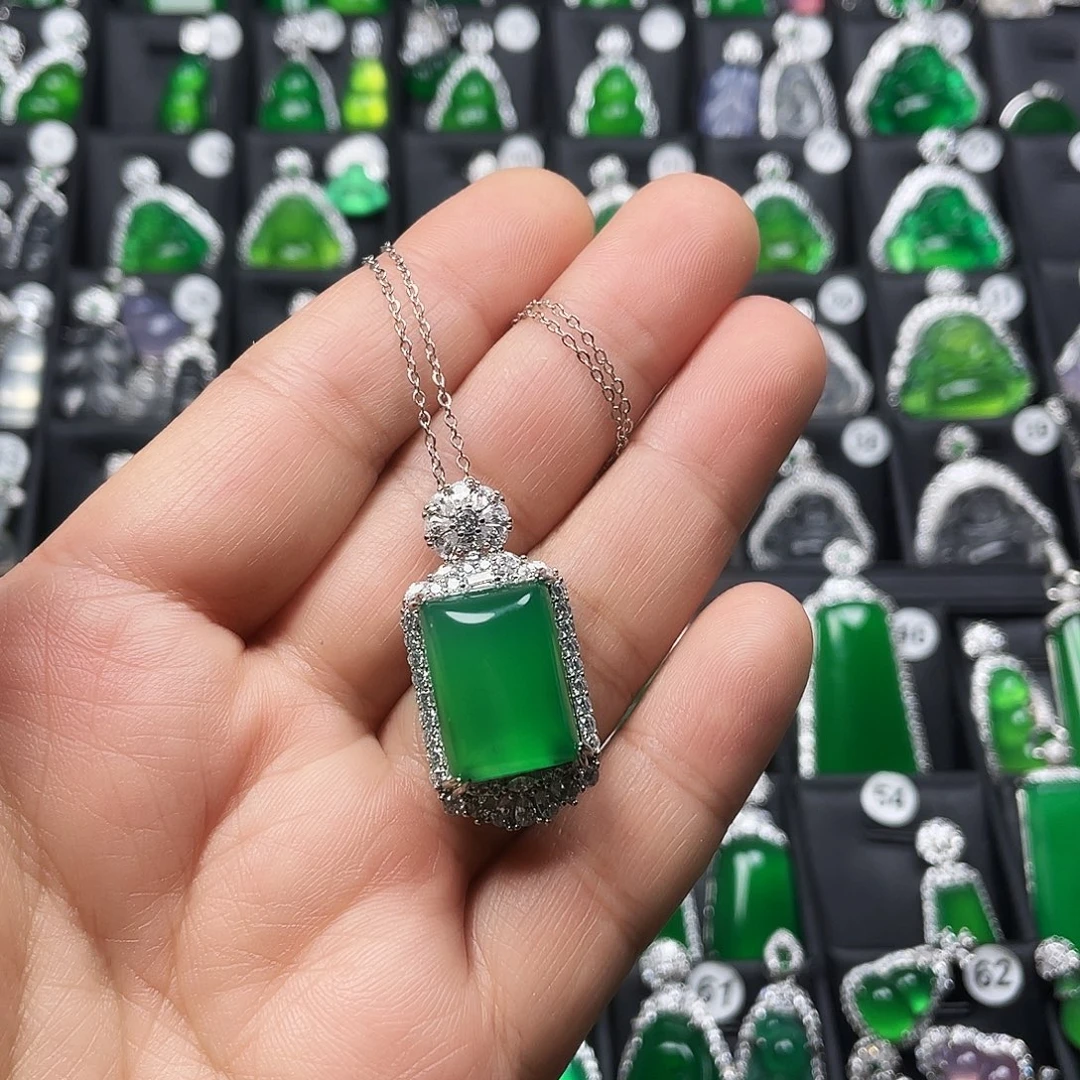 玛瑙/玉髓合金颈饰