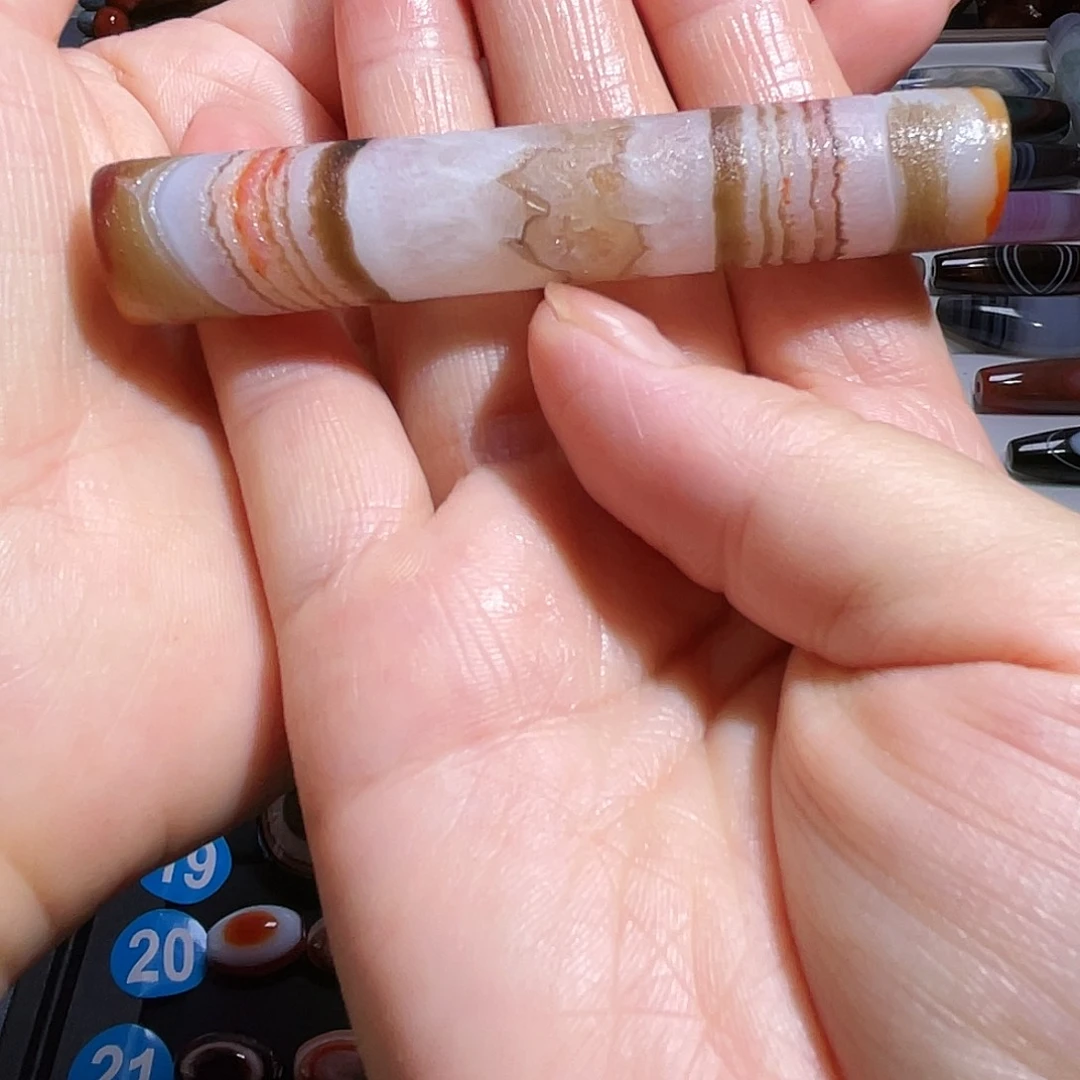 吊坠玛瑙未镶嵌玛瑙桶珠