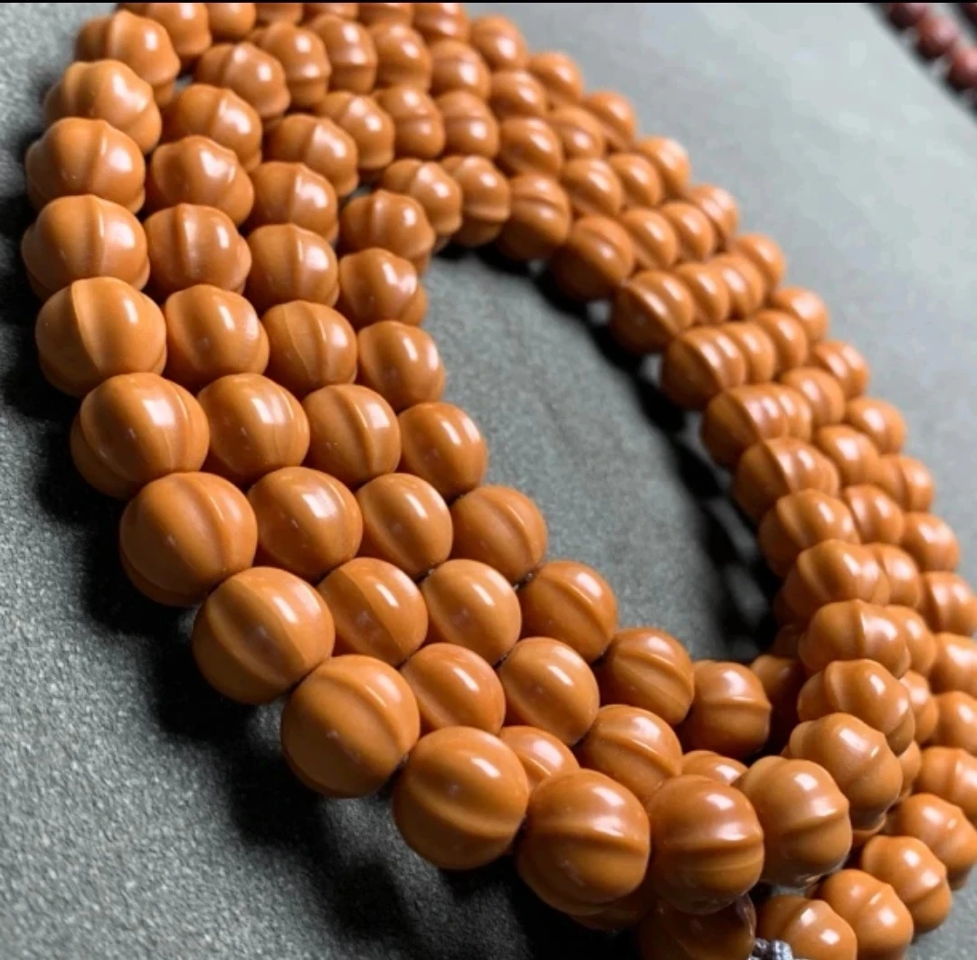 猴头核桃雕刻四花鲨鱼脖挂 尺寸11+mm 文玩好物