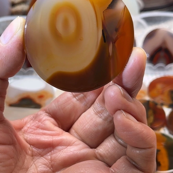 玛瑙/玉髓未镶嵌吊坠(不含链)