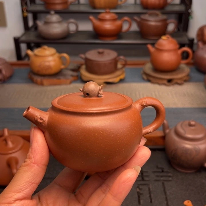 茶壶紫砂手工制作