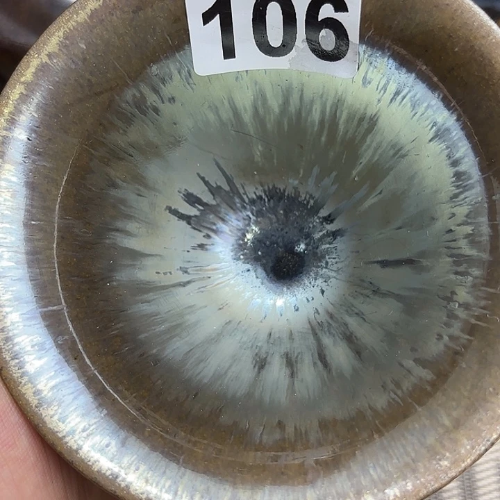 茶盏沐雨茶器柴烧主人杯