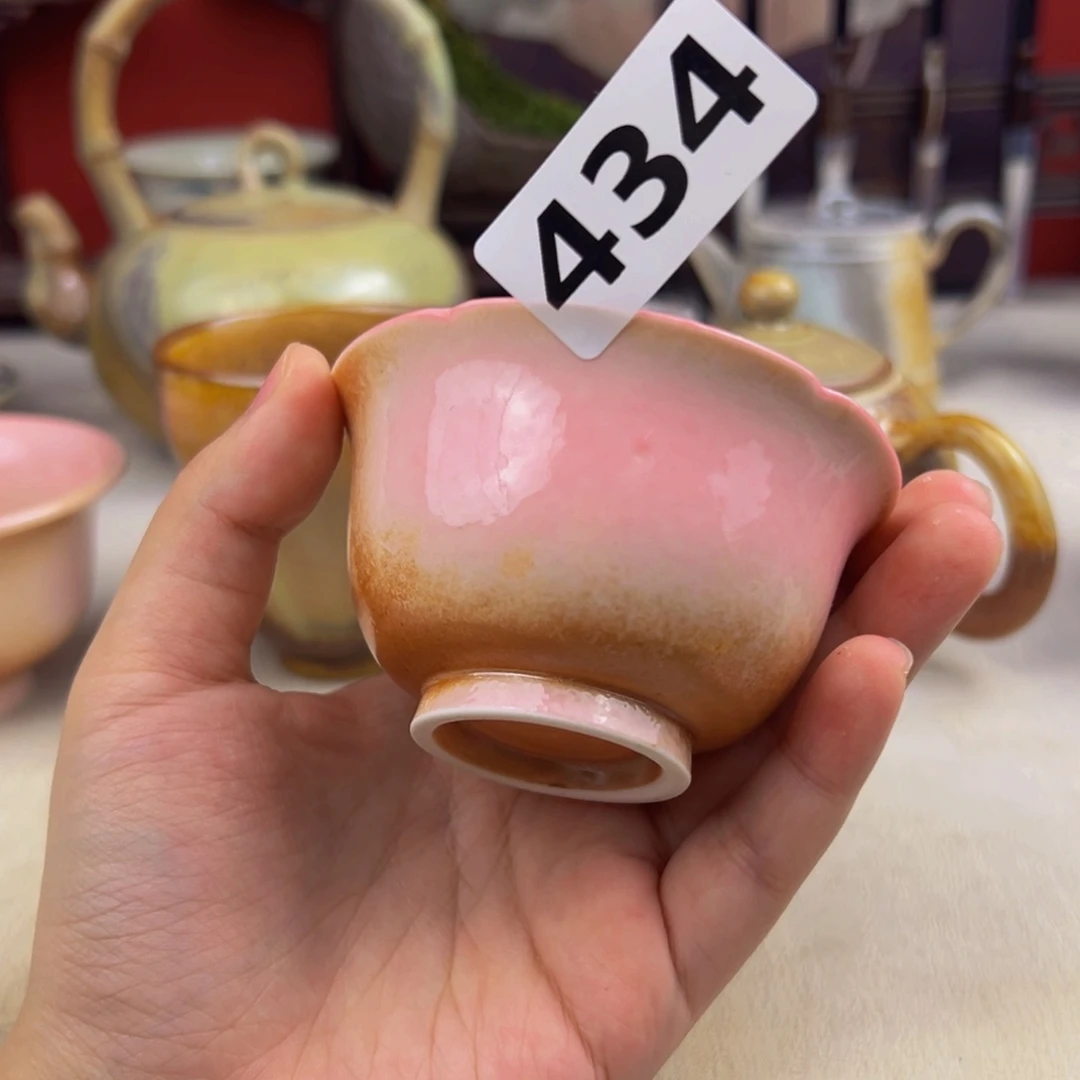 杯纯手工柴烧主人杯