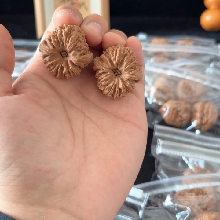 文玩核桃吊坠威**生南将 色差