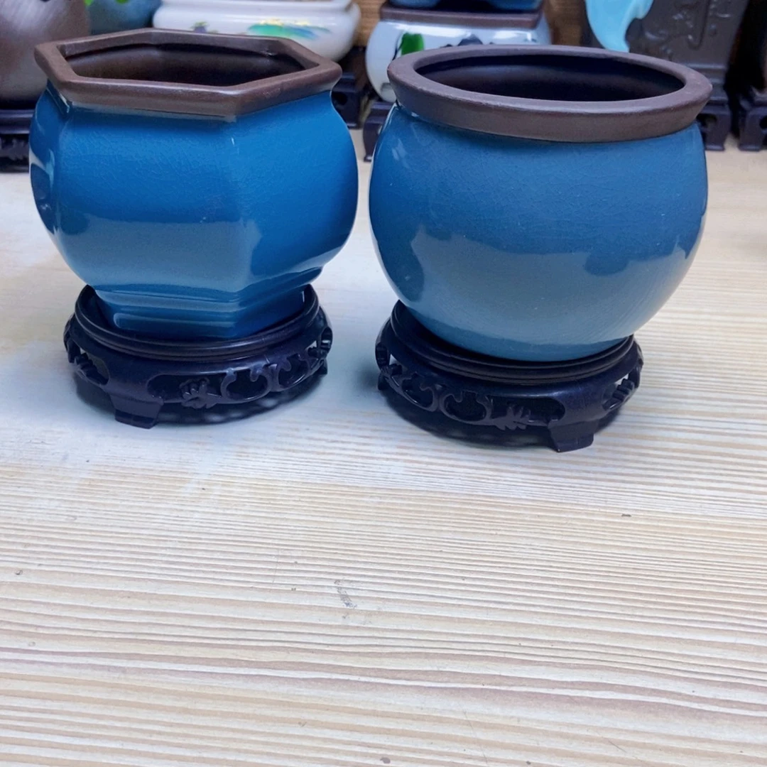 瓷片陶瓷花盆陶瓷艺术