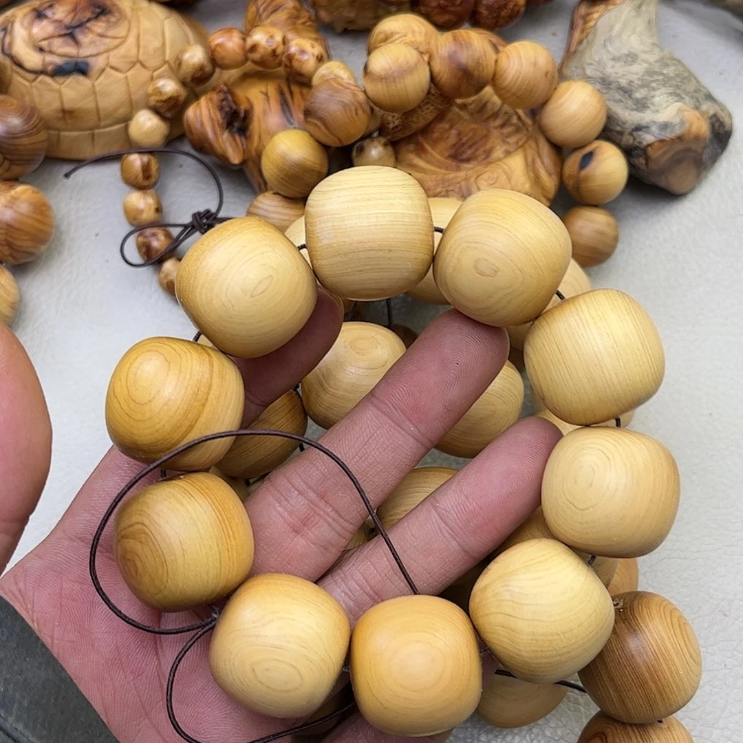 柏木（崖柏）手串/手链23/24鸡油黄