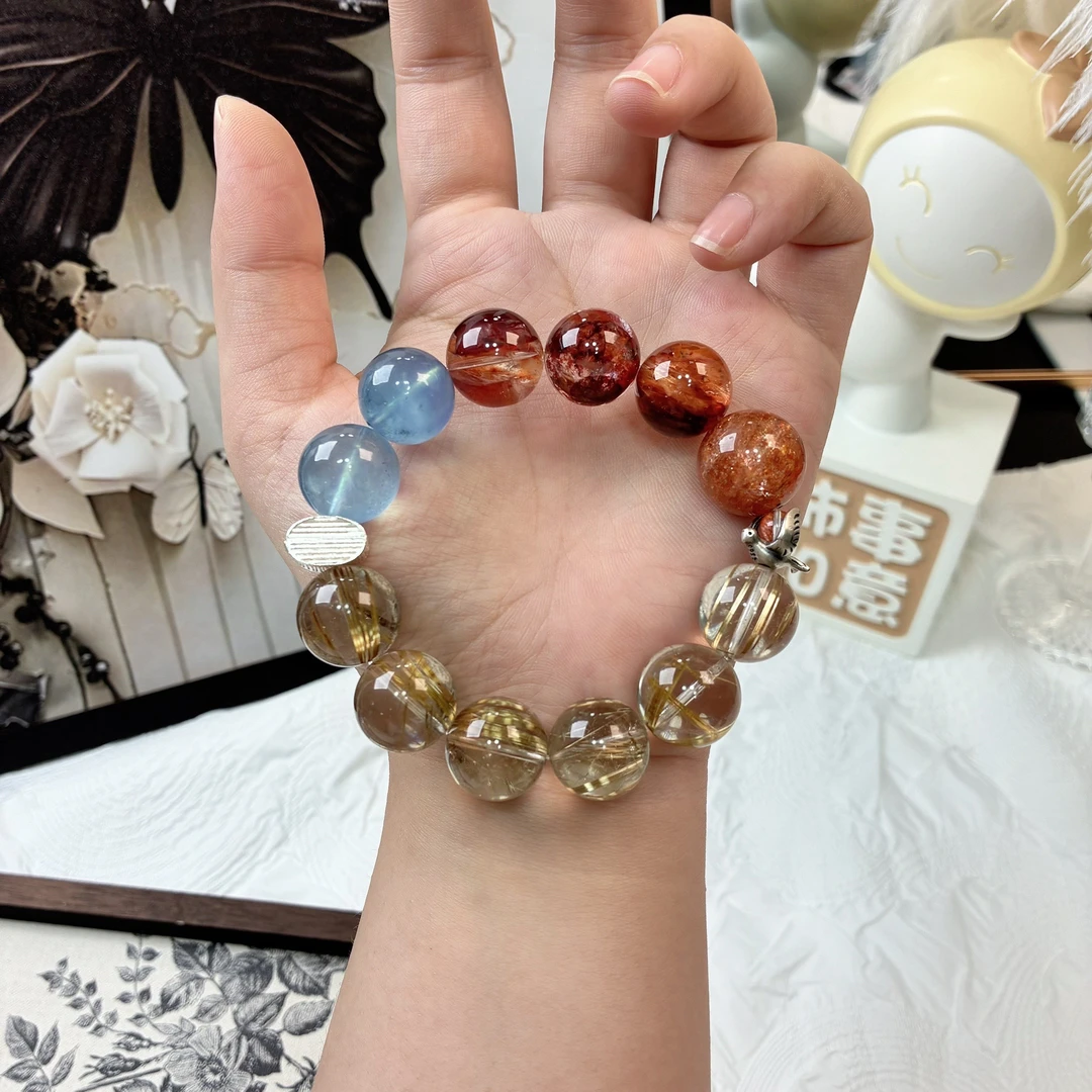 【君选原创】时尚高透百搭手串女性气质高净度手链F184