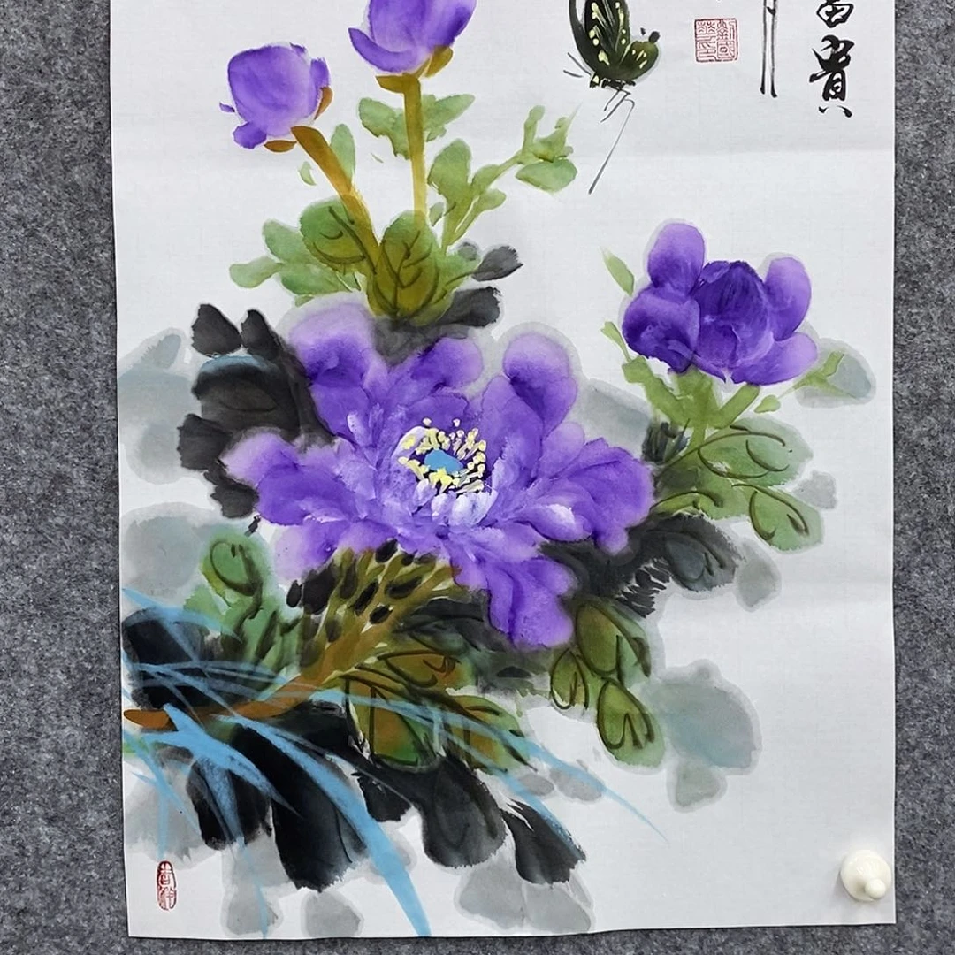 国画刘国华手绘作品111