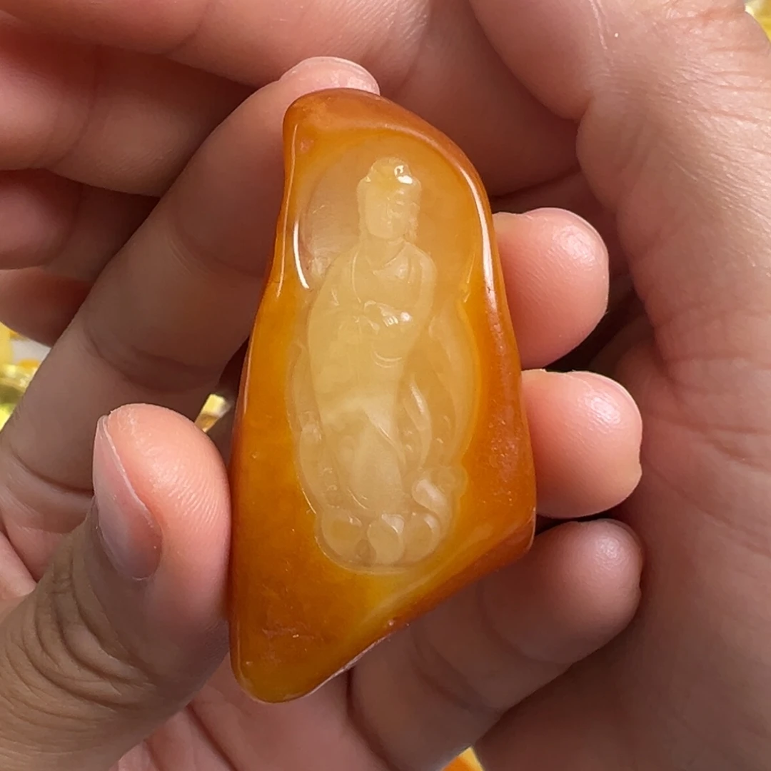 蜜蜡未镶嵌裸石蜜蜡