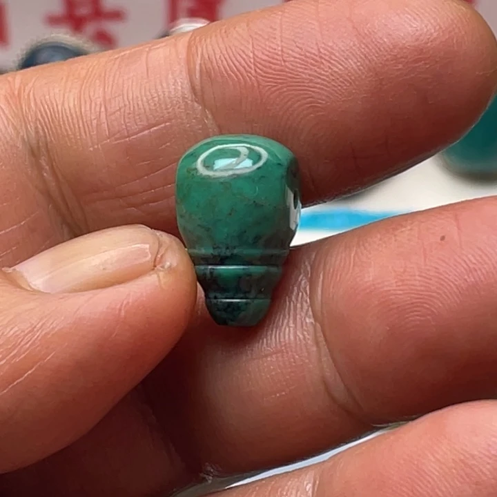 绿松石未镶嵌珠子