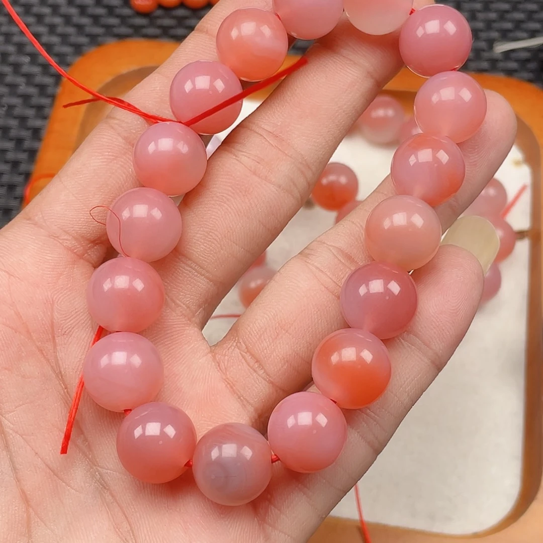 玛瑙/玉髓未镶嵌手链糖果手串卡12