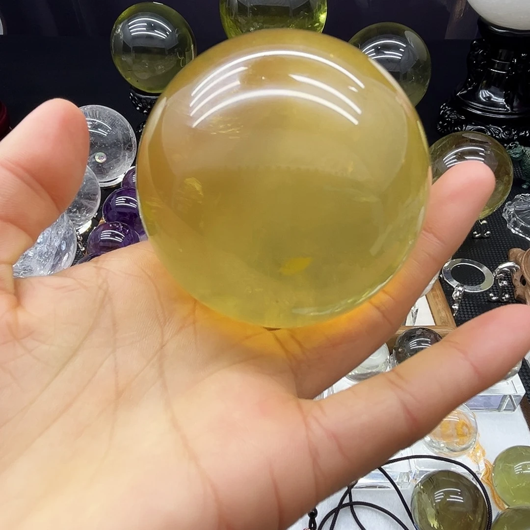 未镶嵌水晶珠宝半成品6.22公分