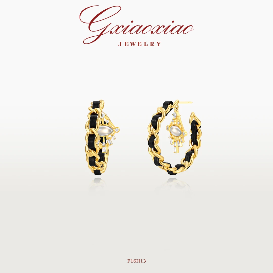 G XIAOXIAO 【天使之眼】法式高级感气质耳环 F16H13新年礼物