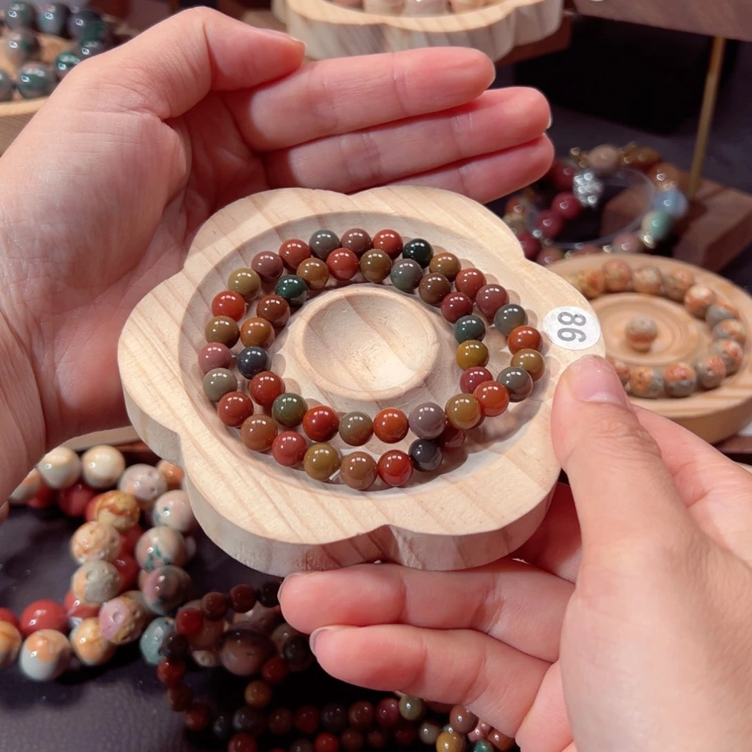 石英质玉手链未镶嵌爱***伤25