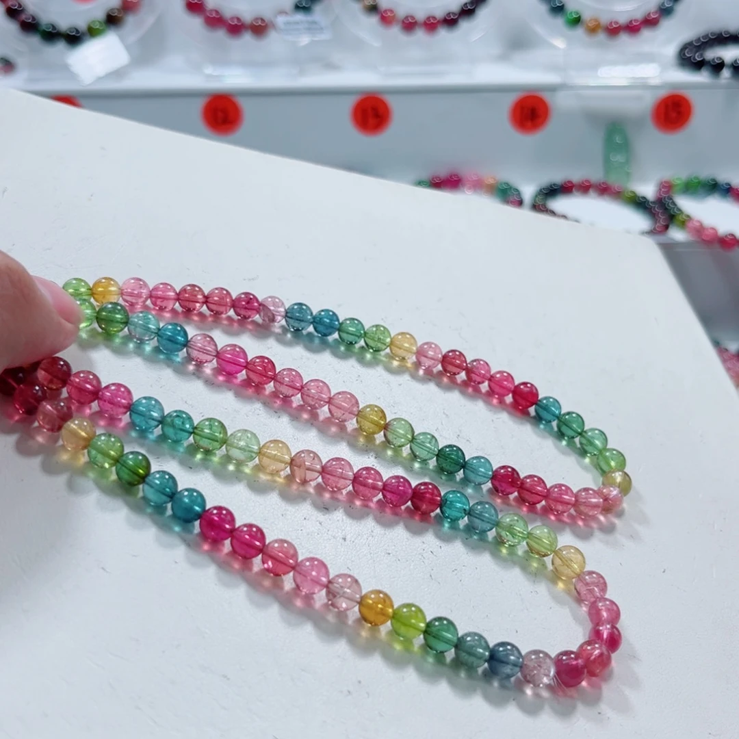 未镶嵌手链碧玺碧玺