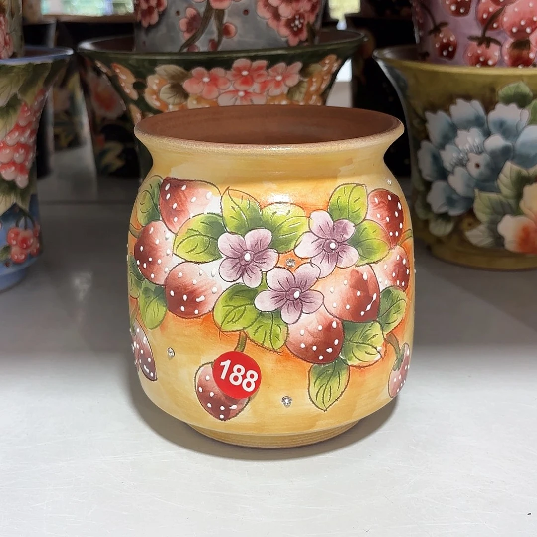 紫砂花盆紫*手工花盆默认微瑕