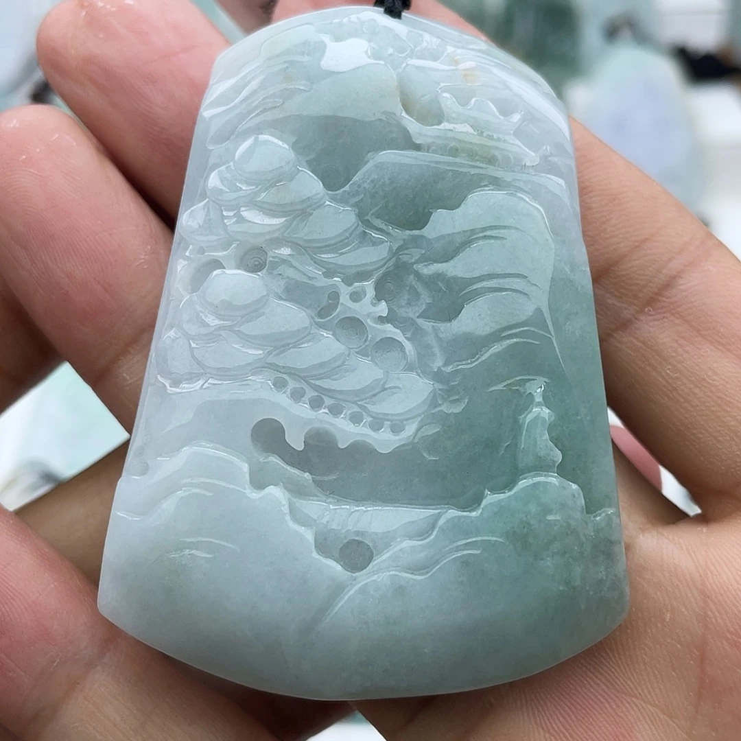颈饰未镶嵌翡翠翡翠