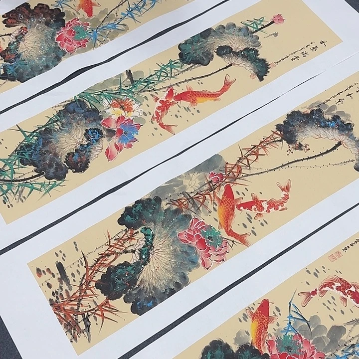 装饰画年画非常精美的一副作品