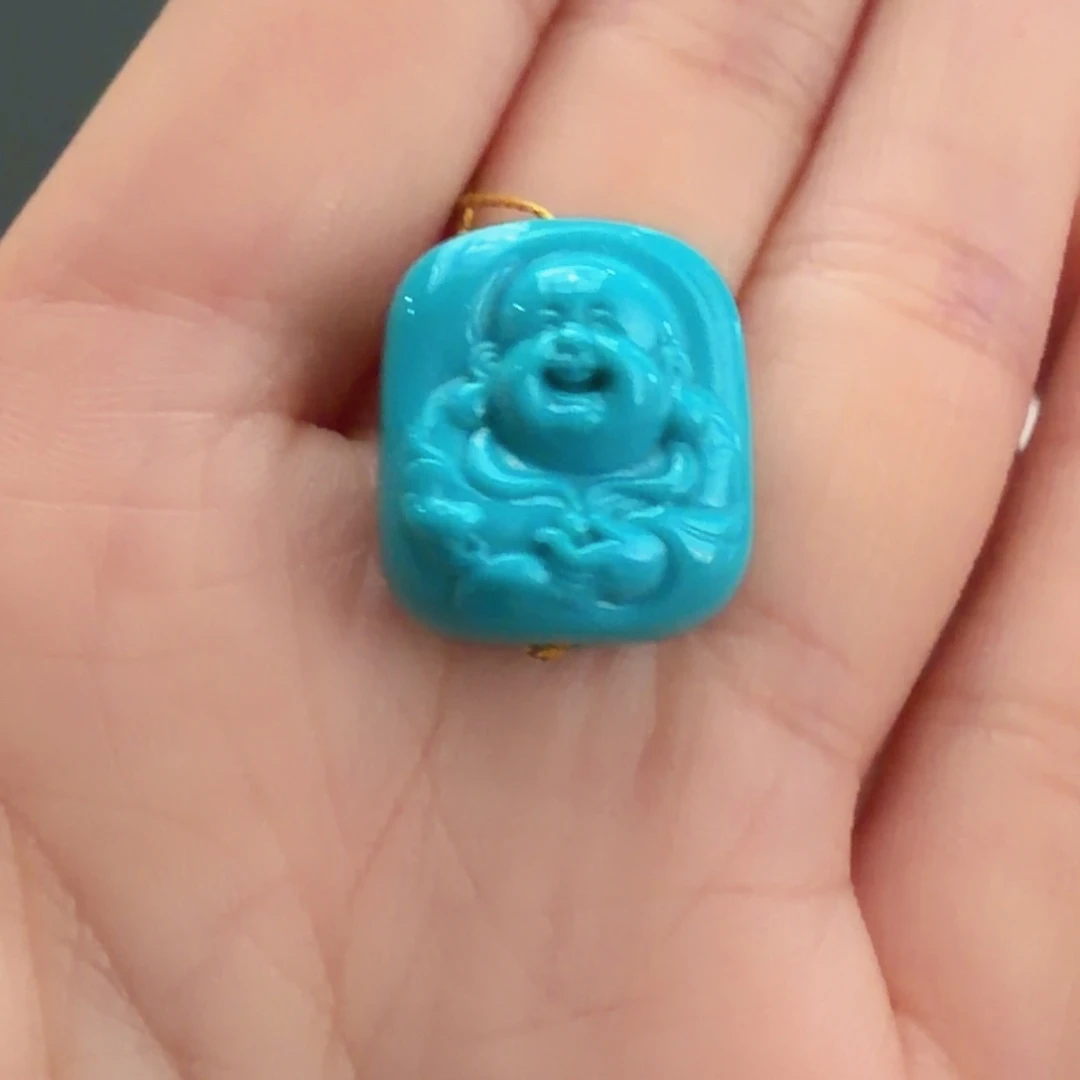 绿松石未镶嵌颈饰